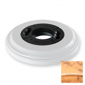 Рамка с пластиковой вставкой 1 местная, восьмерка, гефест, 251-Г (KM) Lindas