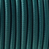 Ретро кабель электрический 2*0.75, темно-зеленый, Cab.M21 Merlotti cavi