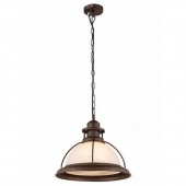 Лофт светильник подвесной Jeju, коричневый, 15279 Globo