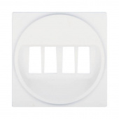 Накладка аудио-розетки, белый, 857401-1 LK Studio, серия LK45