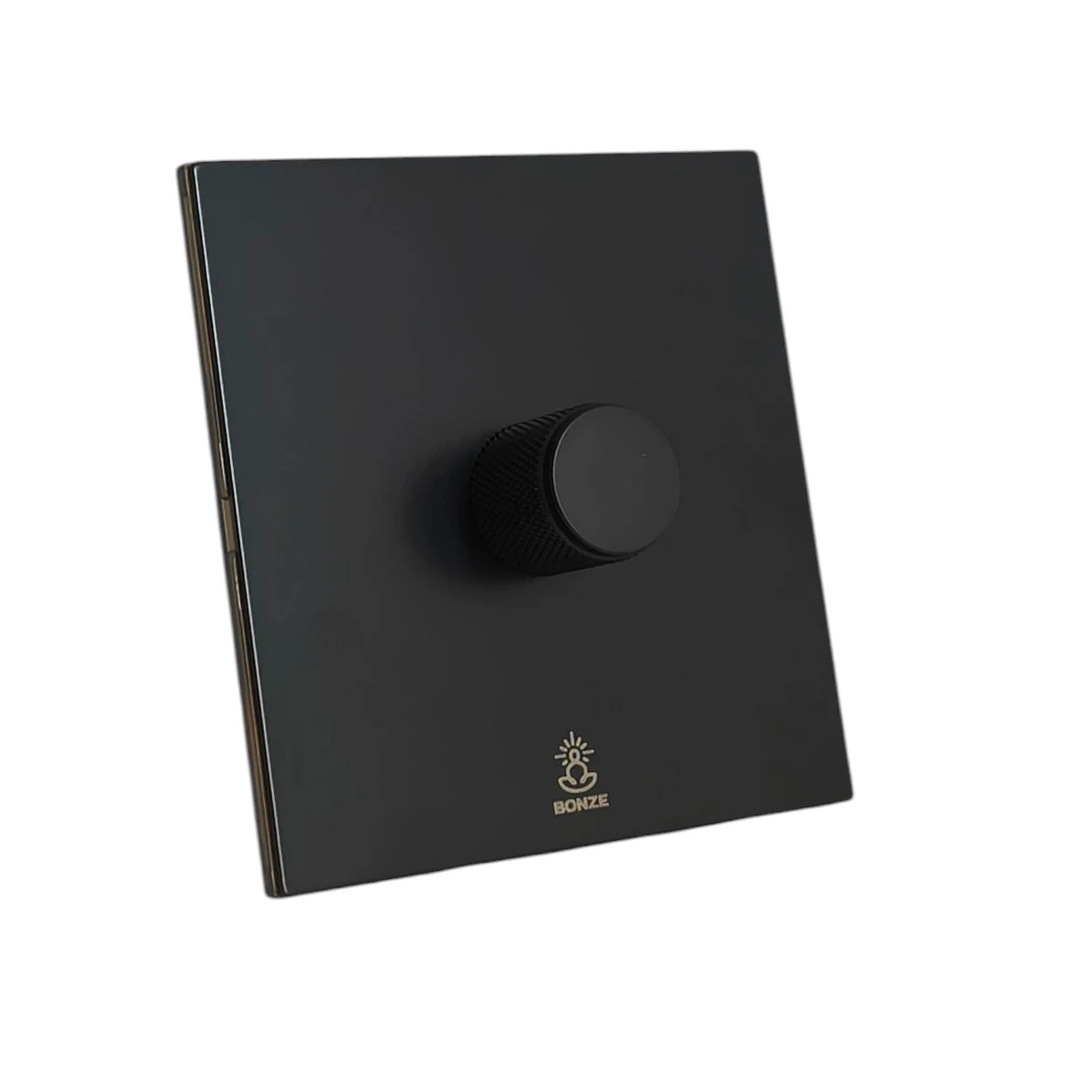 Дизайнерский выключатель диммер Aura Черный уголь, BAB1D Bonze Дизайнерский выключатель диммер Aura Черный уголь, BAB1D Bonze