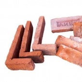 Лофт плитка (элемент уголок) ПСКУ01 Cegla из старинного кирпича