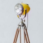 Мото-торшер, регулируемая высота 85-160 см., RoadMaster Lemon Vstileretro