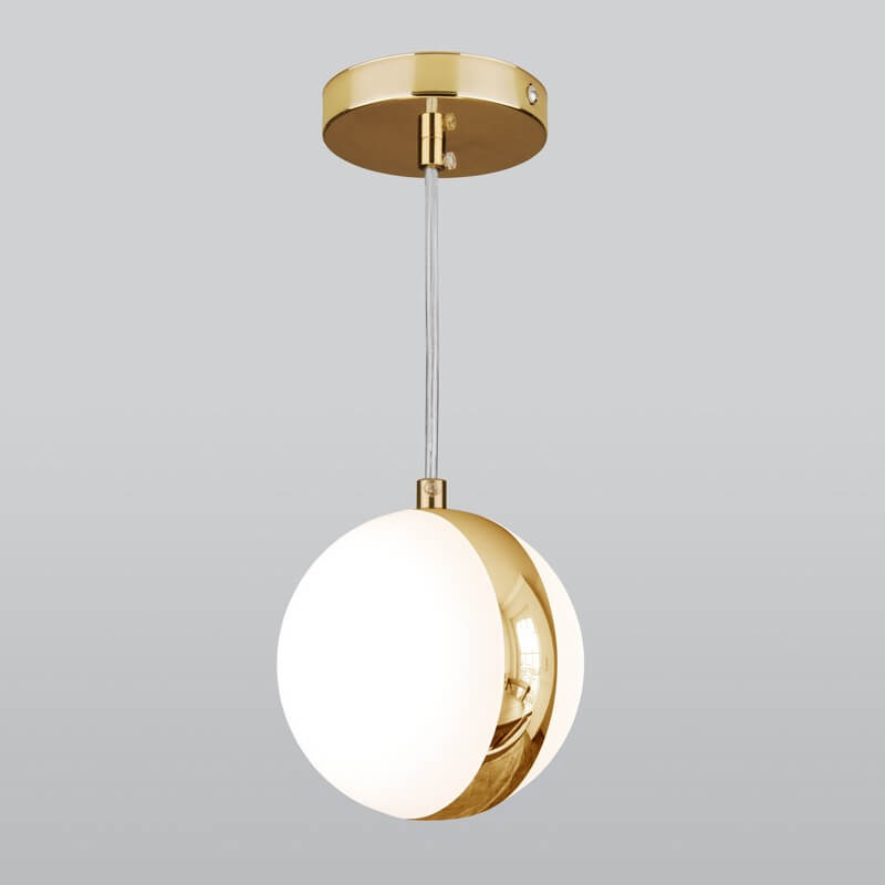 Подвесной светильник в стиле лофт a047809 белый/золото Elektrostandard