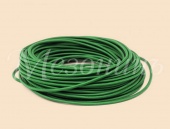 Ретро кабель круглый ПВХ 3*1.5, бухта 25м, зеленый шелк GE70171-10 ТМ МезонинЪ