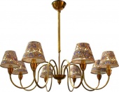 Светильник подвесной №54 латунь НСБ 04-8/40-520/54 ГусевЪ