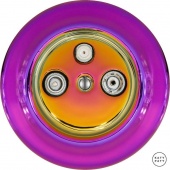 Ретро розетка TV/R/SAT пурпурно-фиолетовый металлик PEVIGsTVb Katy Paty