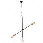 Люстра подвесная Sticks в стиле лофт, черный, 6268 Nowodvorski