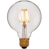 Ретро лампа светодиодная G95 4C2, E27, золотая, 056-779a Sun Lumen