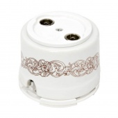 Ретро розетка ТВ, узор, OP.TV.UZ Salvador