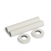 Декоративные трубки и крышки для ретро радиатора 1/2" белый 0491-1500V16A S.R.Rubinetterie