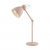 Лофт светильник настольный Priddy-P, розовый, 49086 Eglo