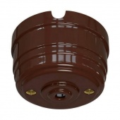 Потолочная база, круглая на 1,коричневый, GE70811-04 МезонинЪ (розетка потолочная)
