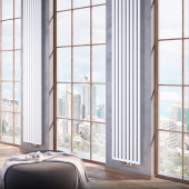 Дизайнерский радиатор Piazza 30 - 3000 Mandarino, алюминий