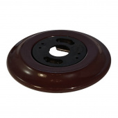 Рамка керамическая 1 местная Colony, коричневый, RС-01002 Retrika