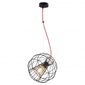 Лофт светильник подвесной, черный, LSP-9933 Lussole