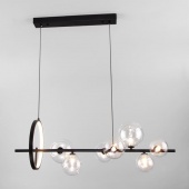 Подвесной светильник в стиле лофт Sorento, 90167/8 черный ЕВРОСВЕТ