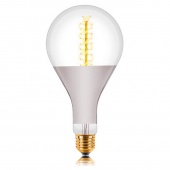 Ретро лампа накаливания PS160R F5, E40, прозрачная, 052-122 Sun Lumen