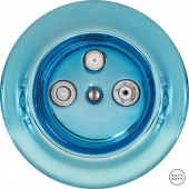 Ретро розетка TV/R/SAT голубой металлик PECAGsTVb Katy Paty