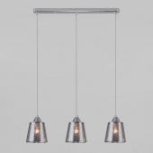 Подвесная люстра в стиле лофт Ollie, 50016/3 хром ЕВРОСВЕТ