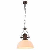 Лофт светильник подвесной Jeju, коричневый, 15278 Globo