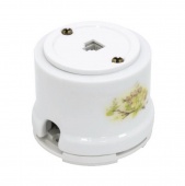 Ретро розетка телефонная, яблоня, OP.TEL.AP Salvador