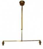Светильник подвесной №18 латунь НББ05-60-520/18  ГусевЪ