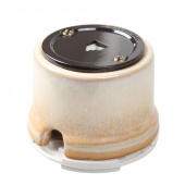 Ретро розетка телефонная, бежевый, OP.TEL.GD Salvador