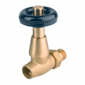 Ретро вентиль регулирующий прямой для радиатора 1/2" латунь V41710Т Сarlo Poletti