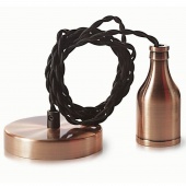 Лофт светильник подвесной #033, медный глянцевый, 056-625 SUN-LUMEN