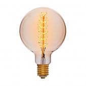 Ретро лампа накаливания G150 F5, E40, прозрачная, 053-860 Sun Lumen