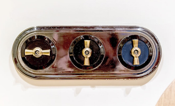 Ретро выключатели Скрытый монтаж