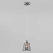 Подвесная люстра в стиле лофт Ollie, 50016/1 хром ЕВРОСВЕТ