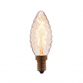 Ретро лампа накаливания Edisson JJ, E14, 3540-LT LOFT IT