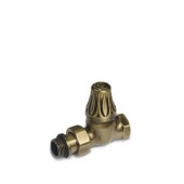 Ретро клапан запорный прямой для радиатора 1/2" бронза 0342-1500Z000 S.R.Rubinetterie
