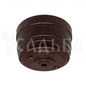 Потолочная база, круглая на 1, орех, GE30811-14 МезонинЪ (розетка потолочная)