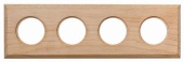 Рамка 4 местная, натурэль, BF4-640-10 BIRONI