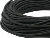 Ретро кабель круглый электрический (50м) 2*0.75, черный, серия Loft, Interior Electric