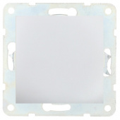 Заглушка с суппортом, серебристый металлик, 868603-1 LK Studio, серия LK60