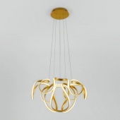 Подвесной светильник в стиле лофт Alstroemeria, 90138/2 золото ЕВРОСВЕТ