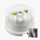 Розетка RJ11 телефонная двойная, королевская кобра, B1-301-12 BIRONI