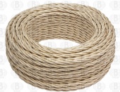 Коаксиальный кабель 75 Ом слоновая кость глянцевая, B1-426-075 BIRONI