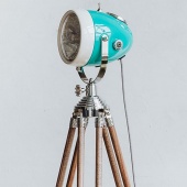 Мото-торшер, регулируемая высота 85-160 см., RoadMaster Mint Vstileretro