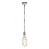 Лофт светильник подвесной Yorth, серебро, 32534 Eglo