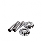 Декоративные трубки и крышки для ретро радиатора 1/2" хром 0497-1500C070 S.R.Rubinetterie