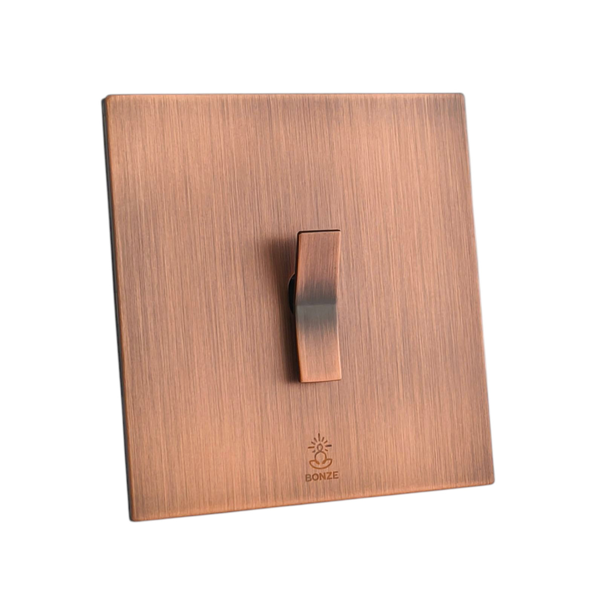 Дизайнерский выключатель / звонок Aura Медь браш, BACDBT Bonze Дизайнерский выключатель / звонок Aura Медь браш, BACDBT Bonze