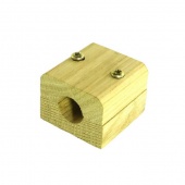 Крепление для лофт трубы D14, дуб натуральный, 7380000 Villaris-loft