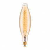 Ретро лампа накаливания 3.5K F5, E40, золотая, 052-177 Sun Lumen