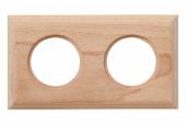 Рамка 2 местная, натурэль, BF4-620-10 BIRONI