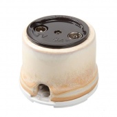 Ретро розетка ТВ, бежевый, OP.TV.GD Salvador